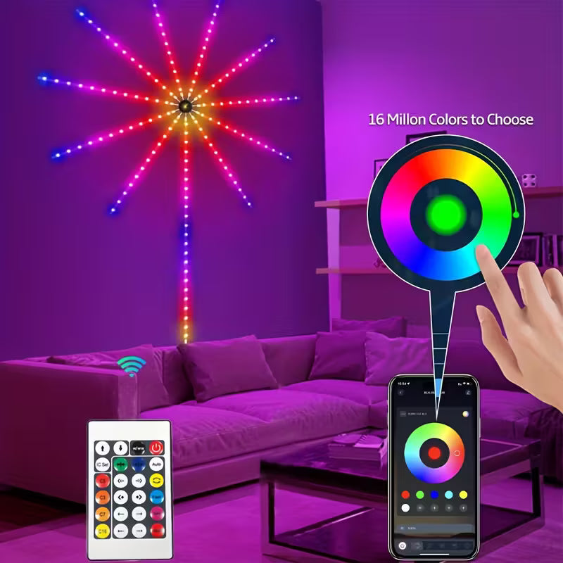Luces Inteligentes PRO -Efecto Fuegos Artificiales