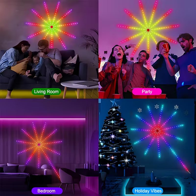 Luces Inteligentes PRO -Efecto Fuegos Artificiales
