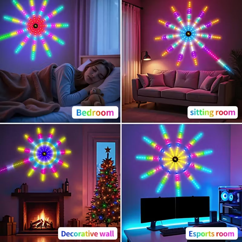 Luces Inteligentes PRO -Efecto Fuegos Artificiales